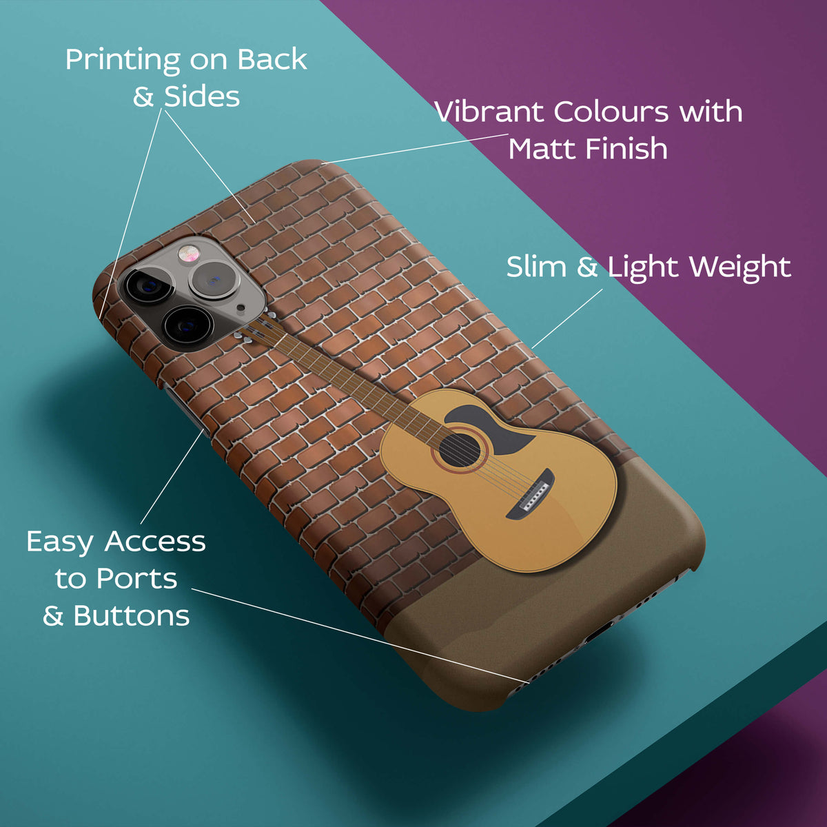 The Acoustic Back Cover for HardPlasticH0175Hard Plastic-Image 2