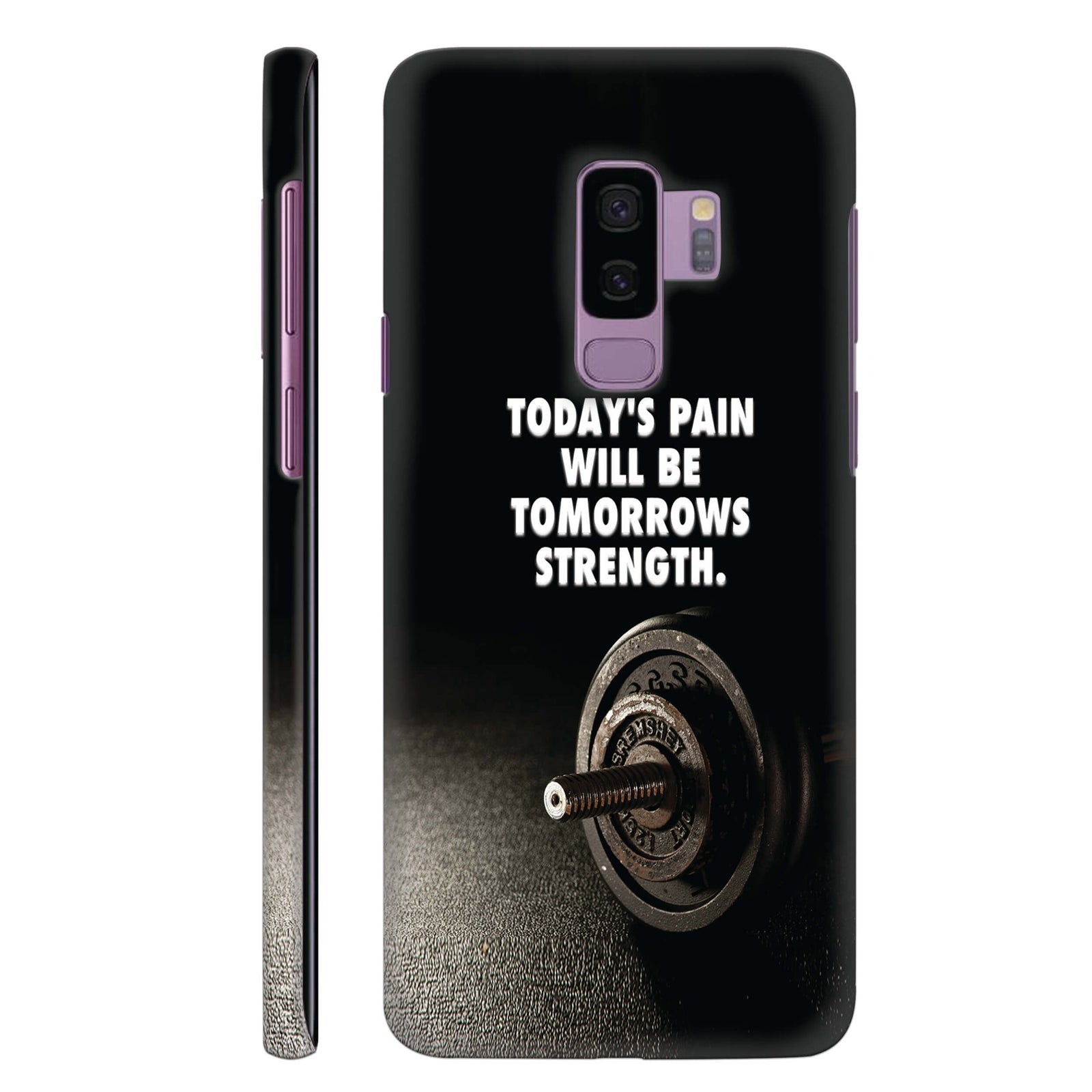 Today's Pain Tomorrow's Strength Back Cover for HardPlasticN0281Hard Plastic