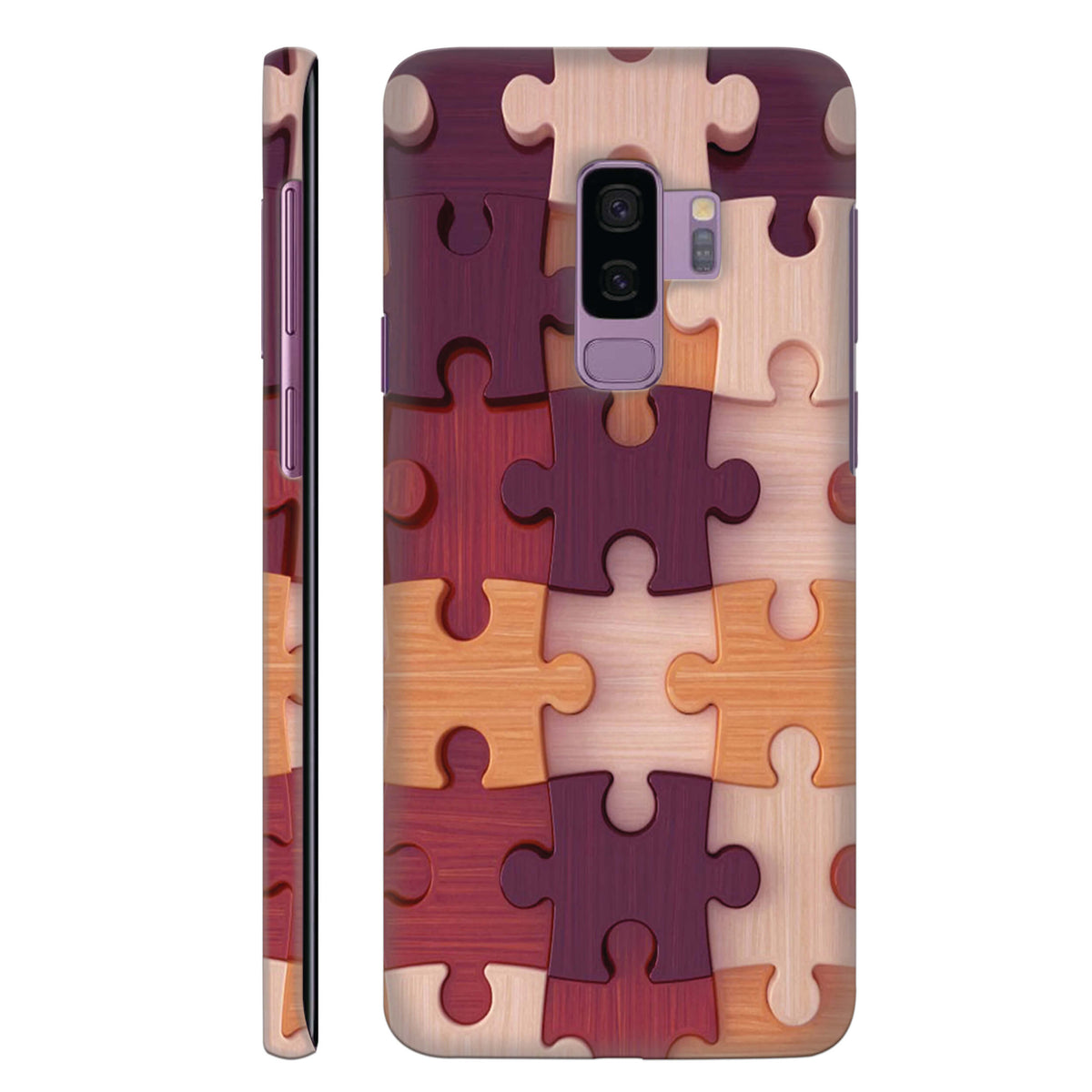 Wooden Jigsaw Back Cover for HardPlasticD2046Hard Plastic