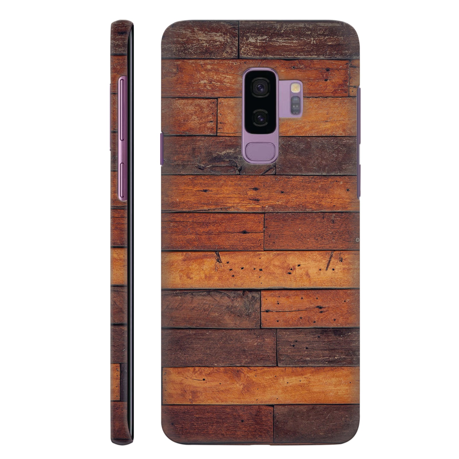 Wooden Plank Back Cover for HardPlasticN0263Hard Plastic