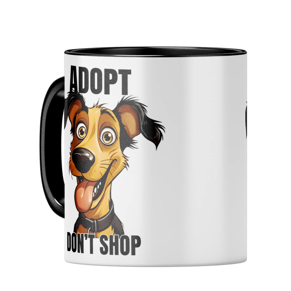 Adopt Coffee MugC-Black