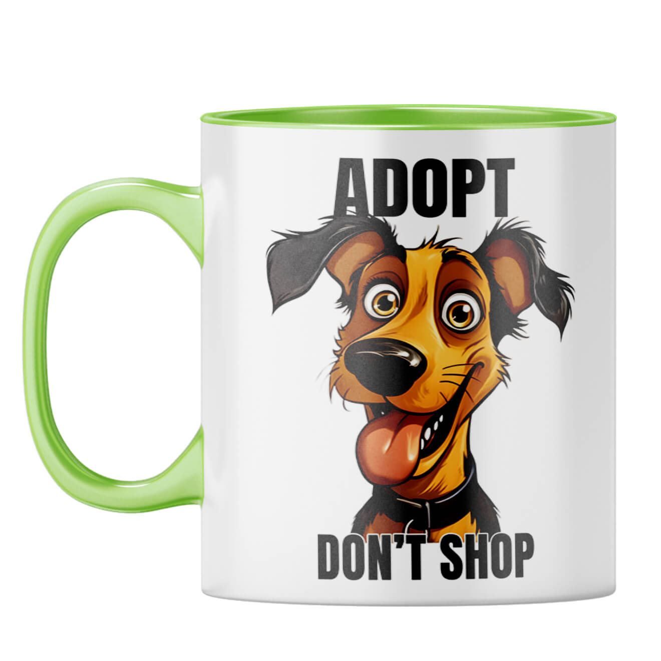 Adopt Coffee Mug Light Green