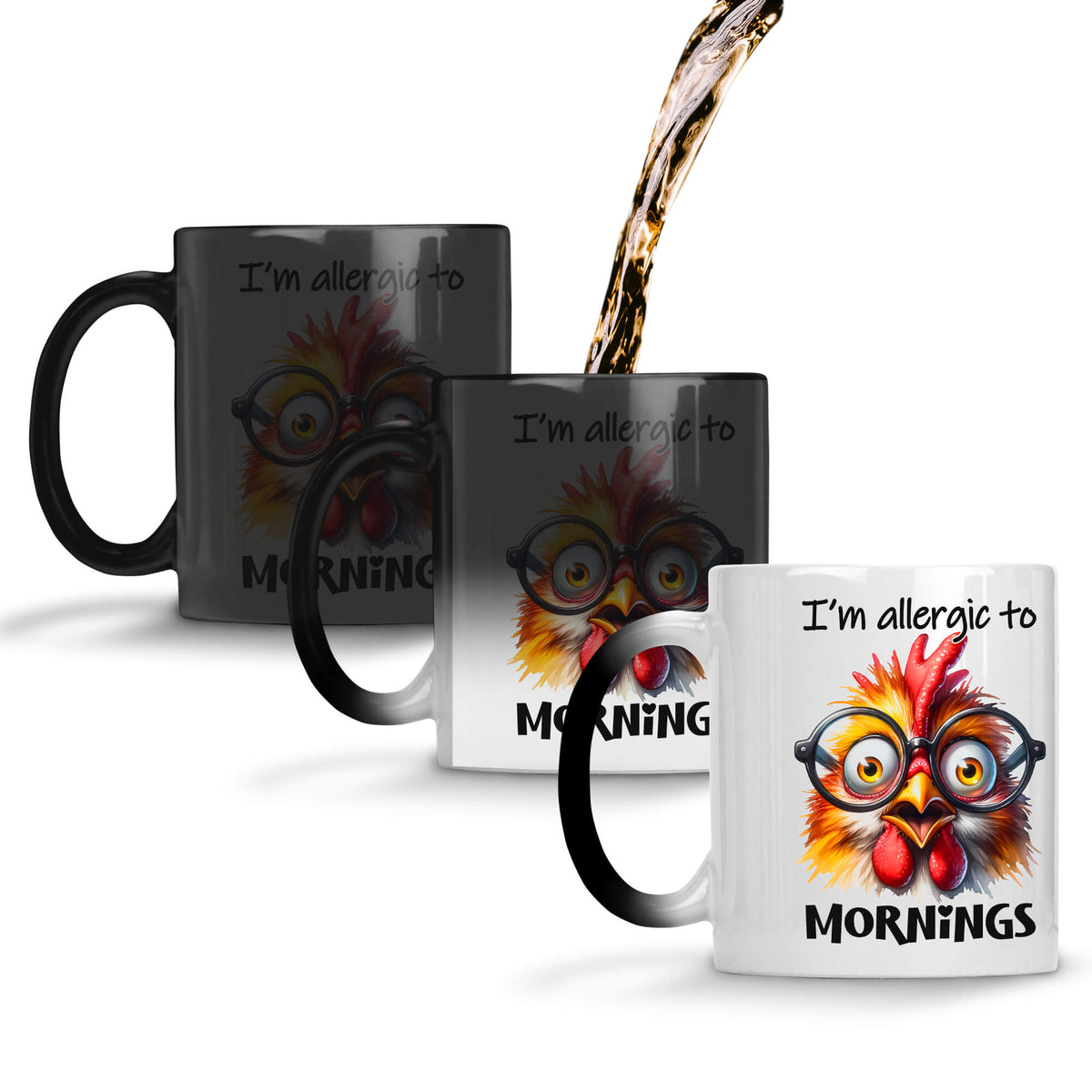 Allergic to Mornings Coffee Mug Magic
