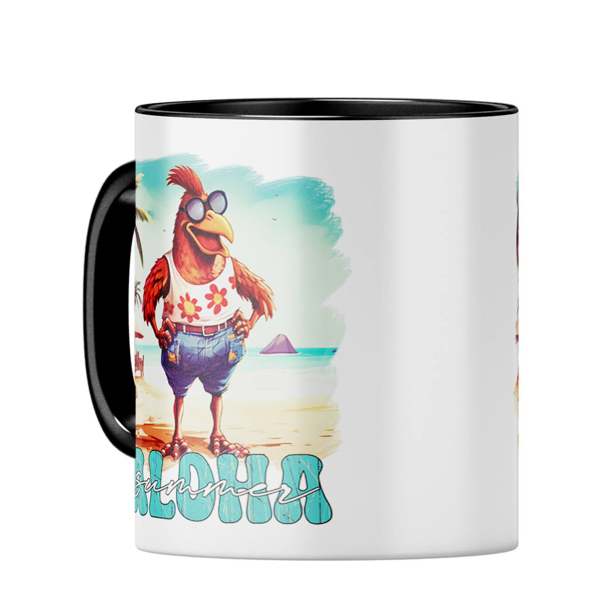 Aloha Summer Coffee MugC-Black