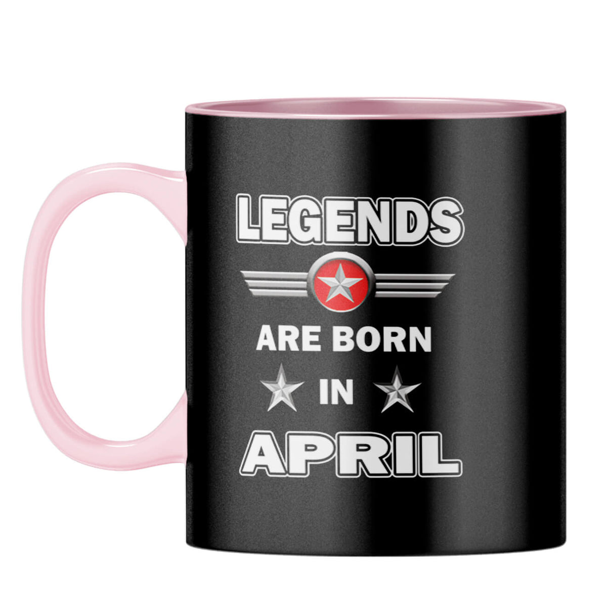 April Legends Coffee Mug Pink