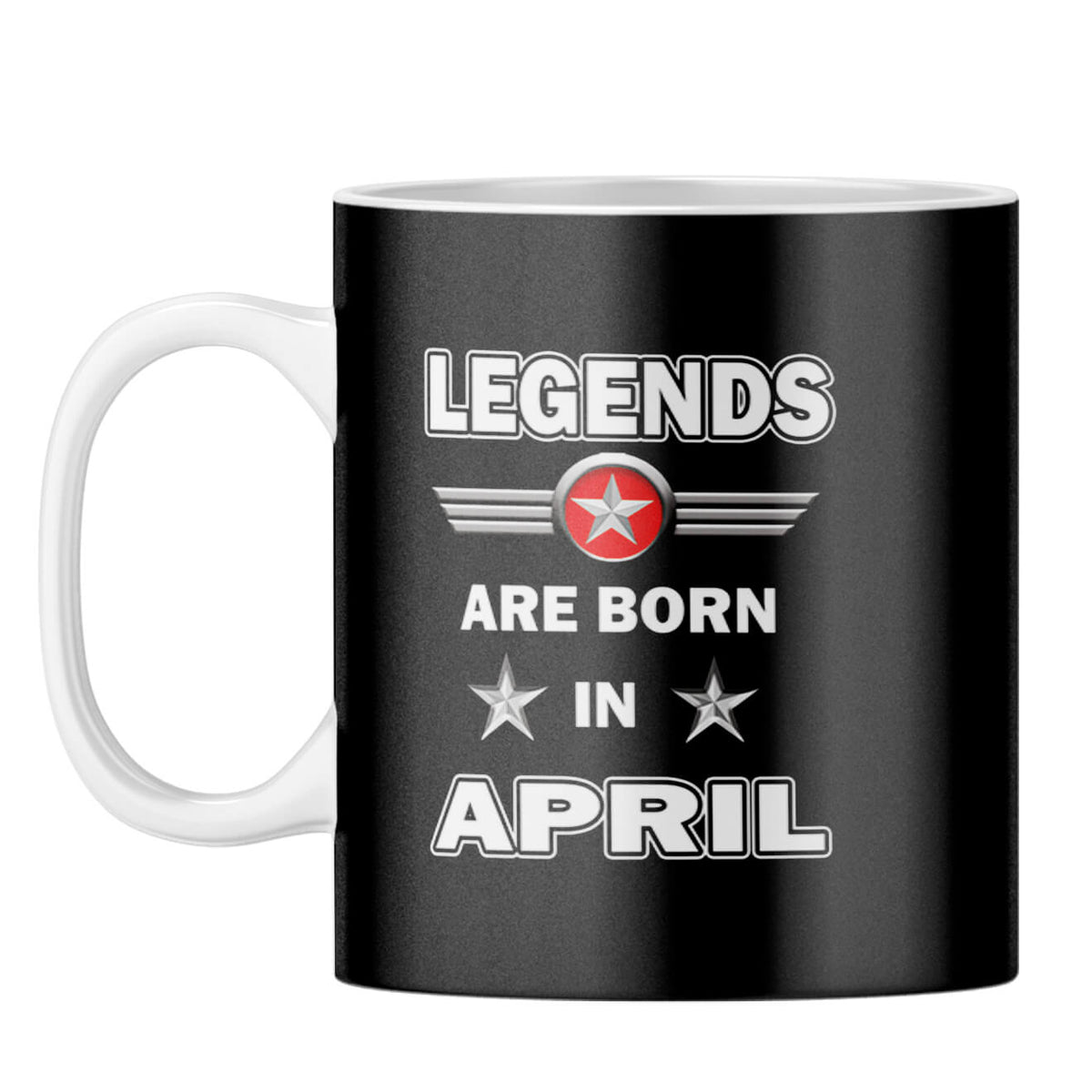 April Legends Coffee Mug White