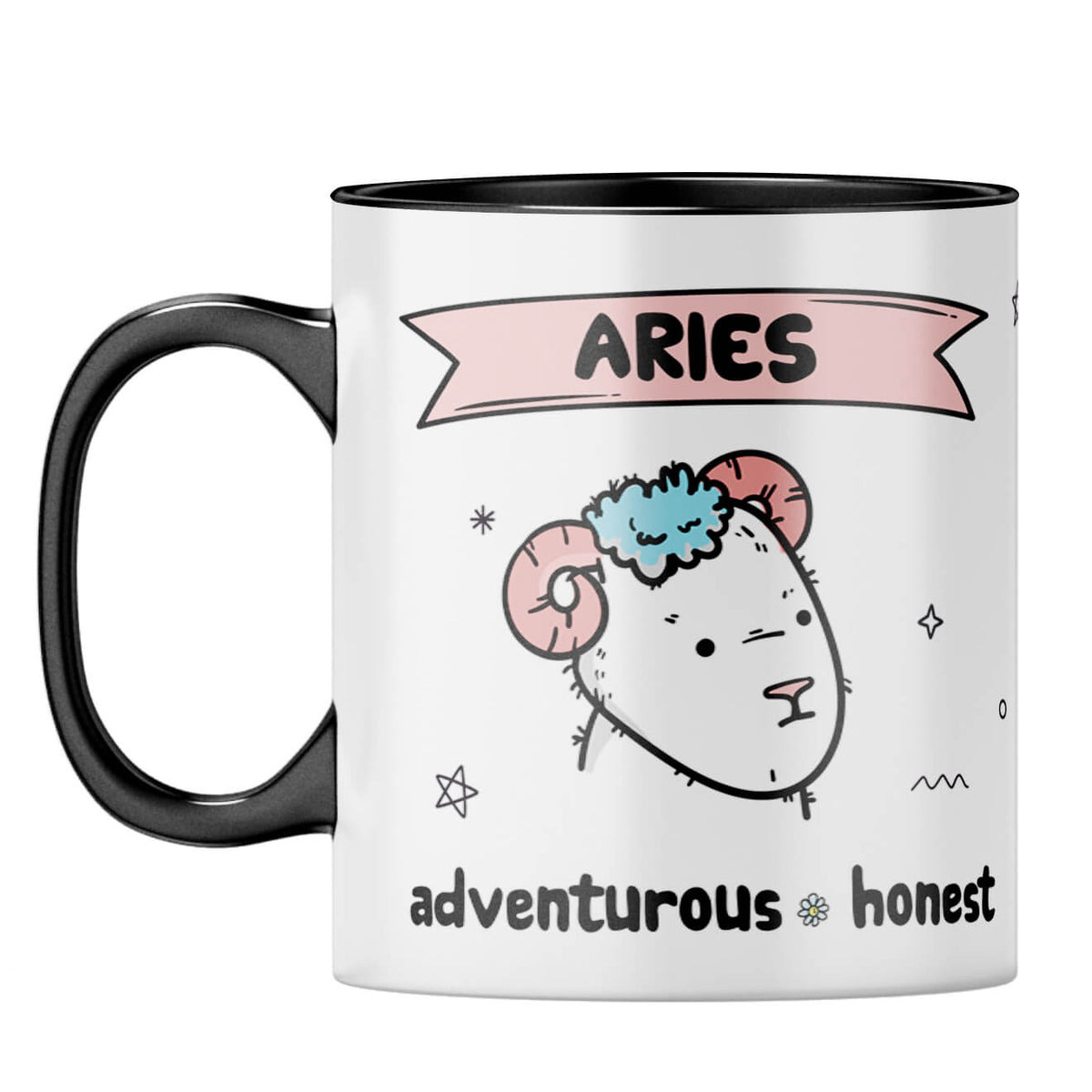 Aries Coffee Mug Black