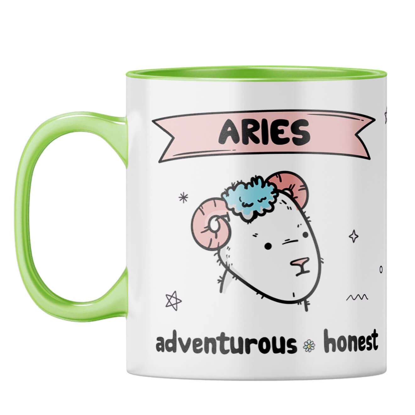 Aries Coffee Mug Light Green