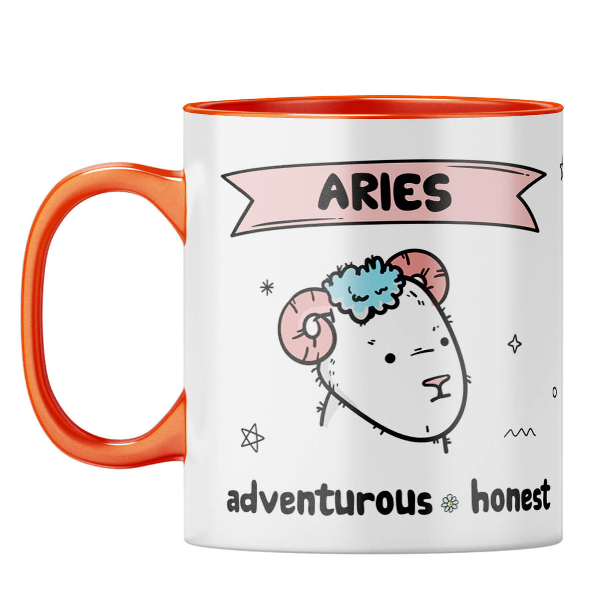 Aries Coffee Mug Orange
