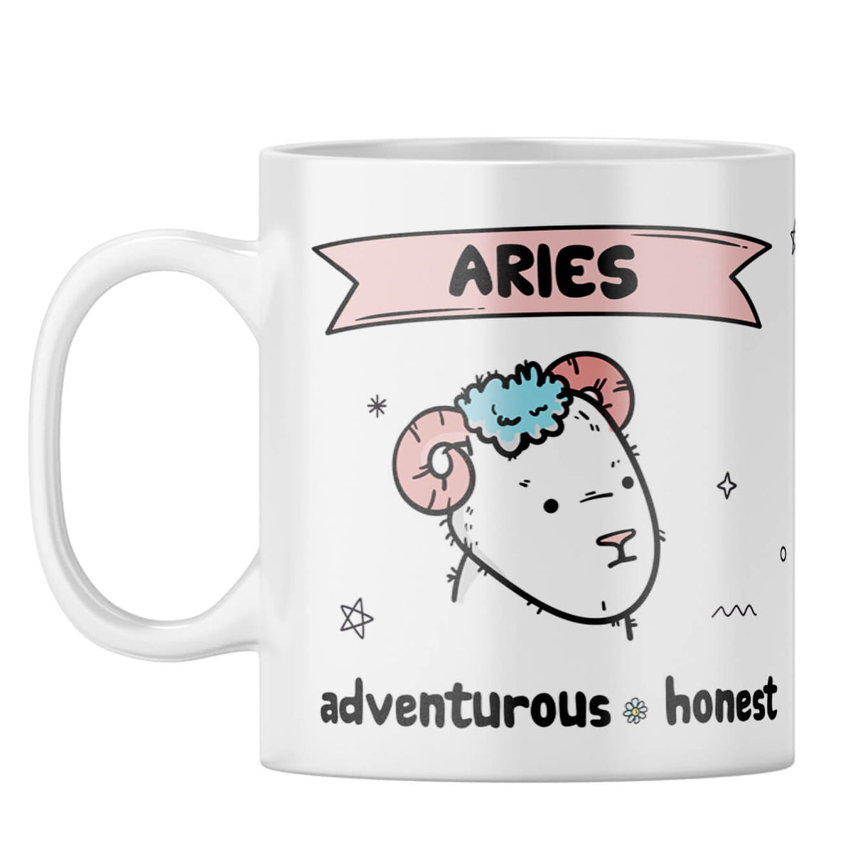Aries Coffee Mug White
