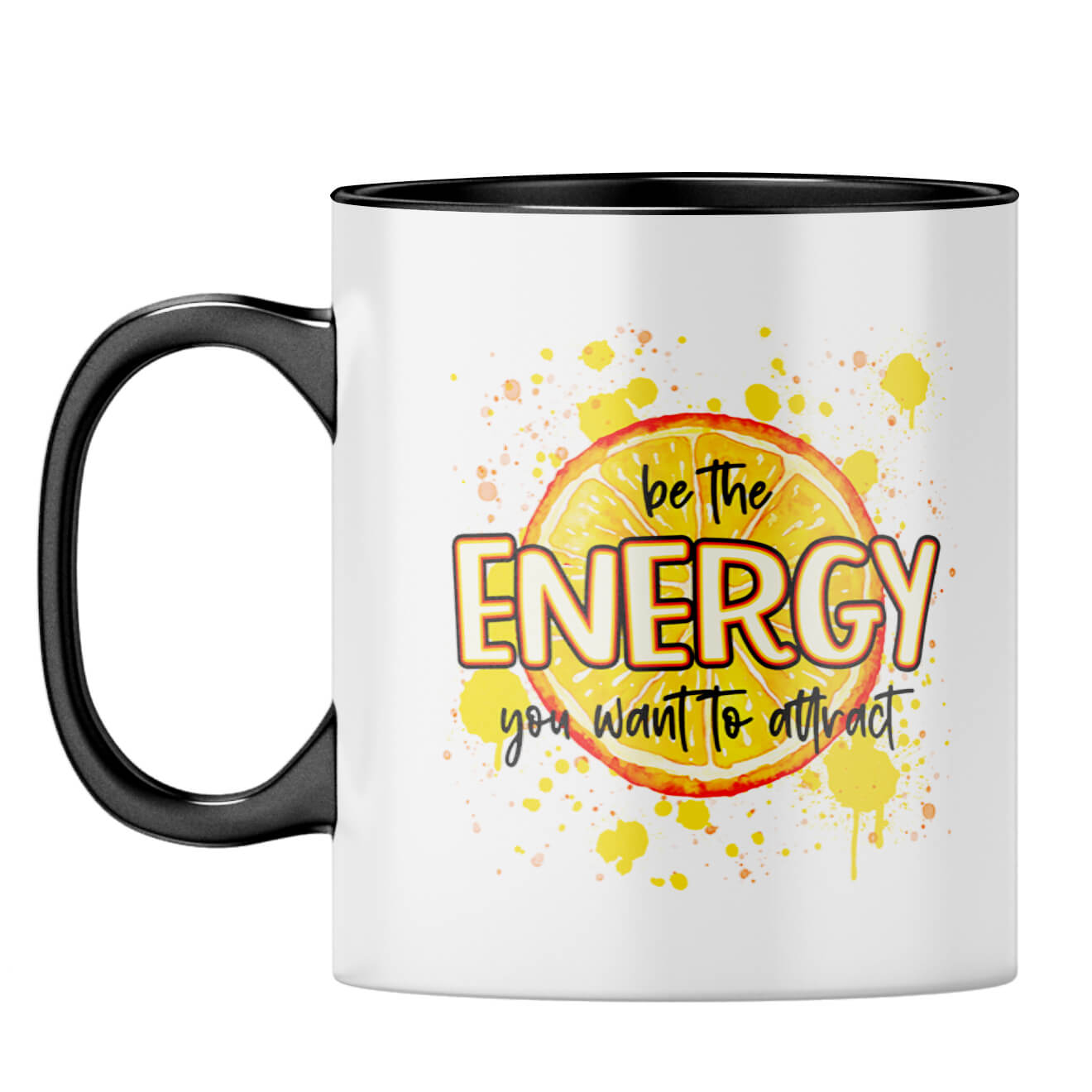 Be The Energy Coffee Mug Black