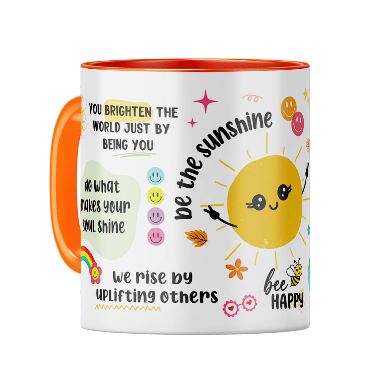 Be The Sunshine Coffee Mug Orange