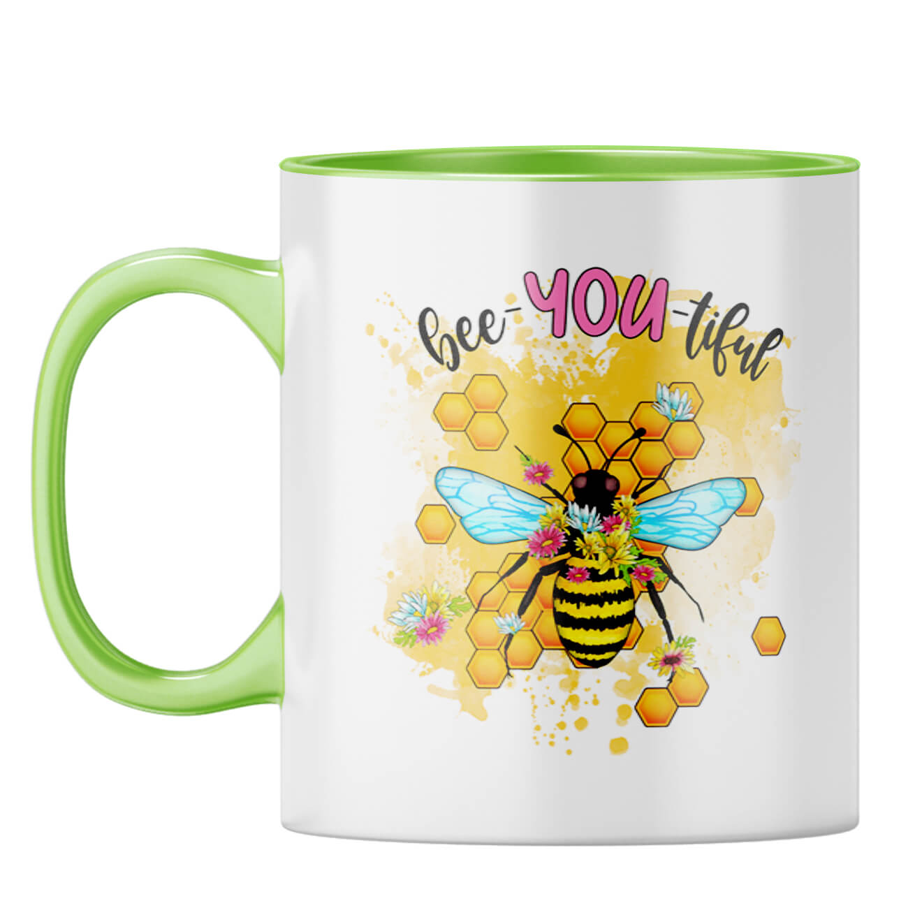 Be You Coffee Mug Light Green
