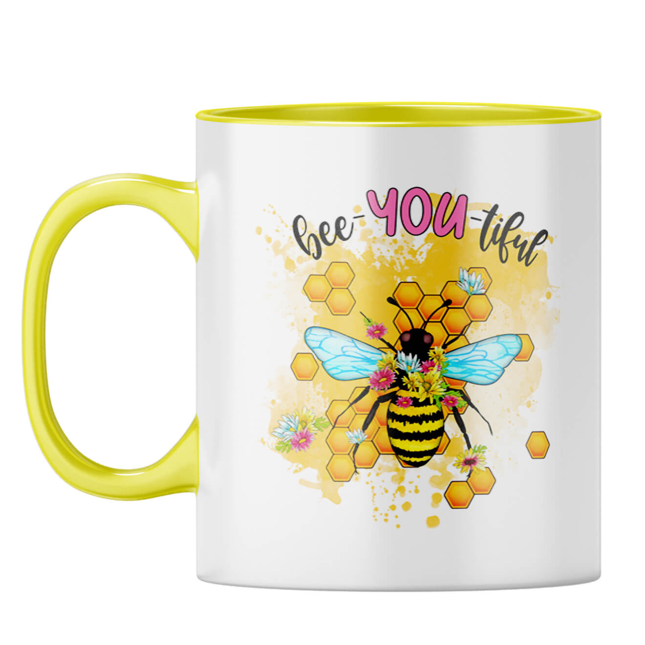Be You Coffee Mug Yellow