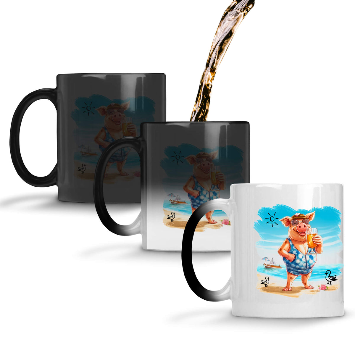Beach Smart Coffee Mug Magic