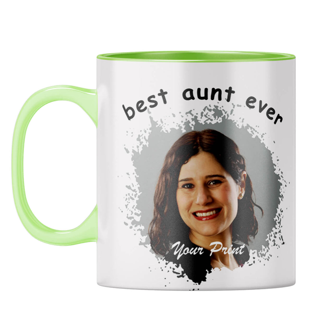 Best Aunt Coffee Mug Light Green