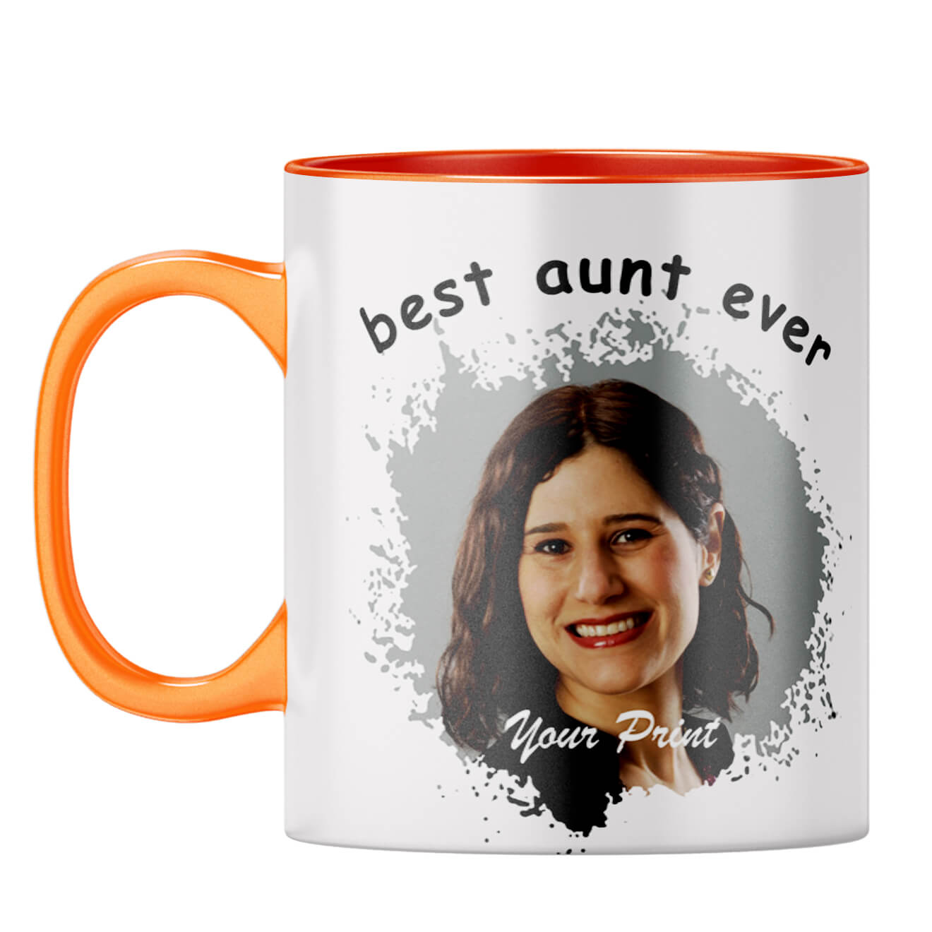 Best Aunt Coffee Mug Orange