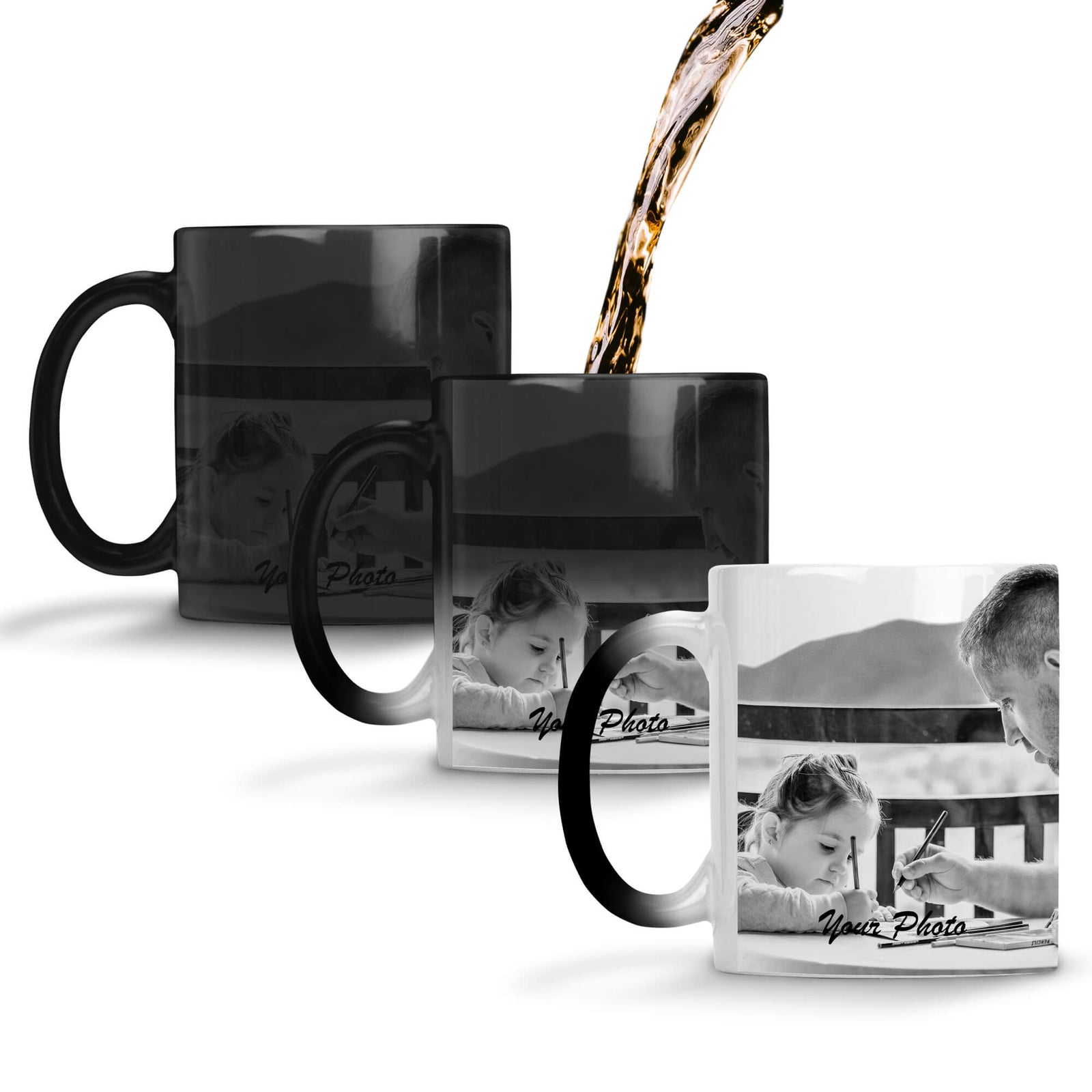 Best Dad Ever Collage Coffee Mug Magic