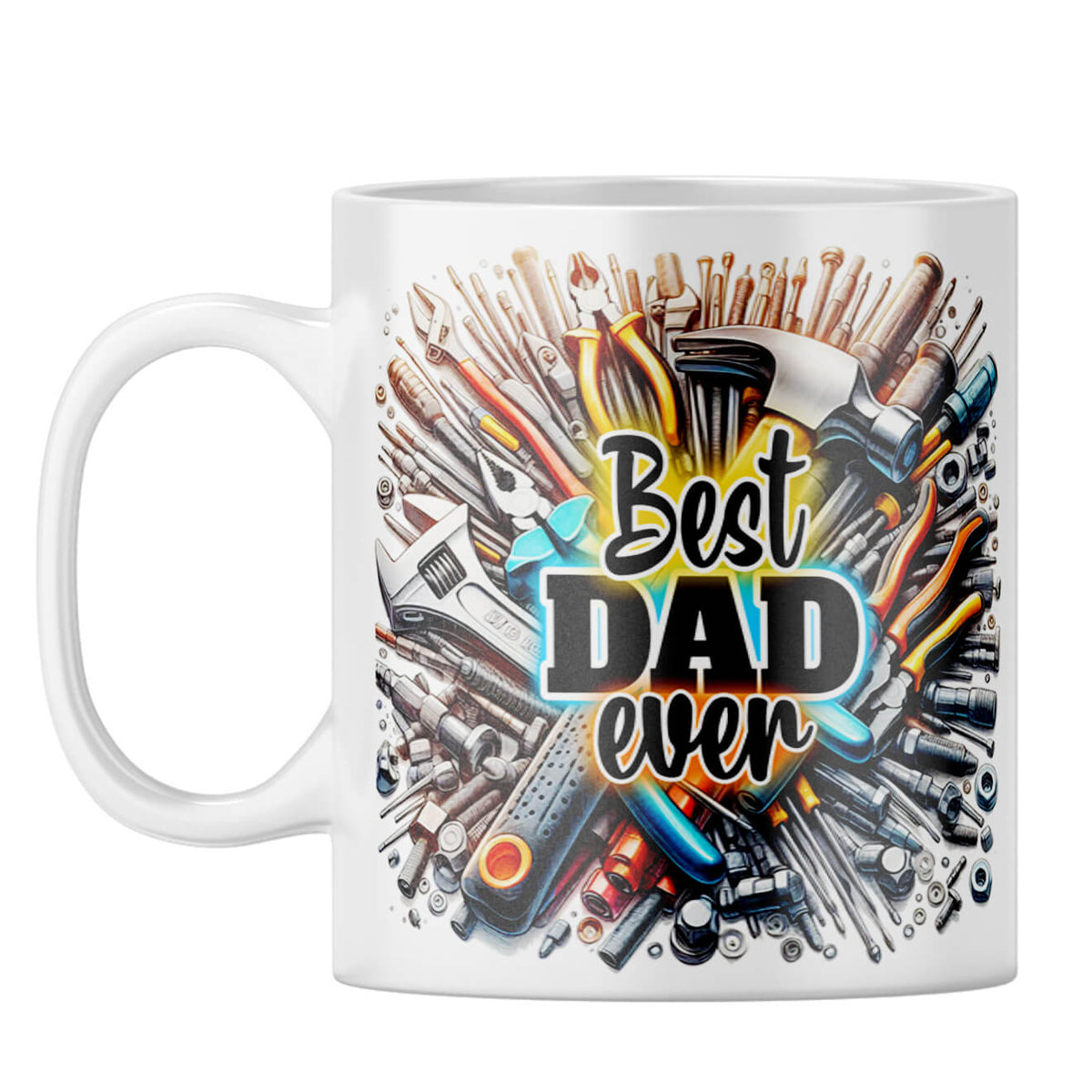 Best Dad Ever Coffee Mug White