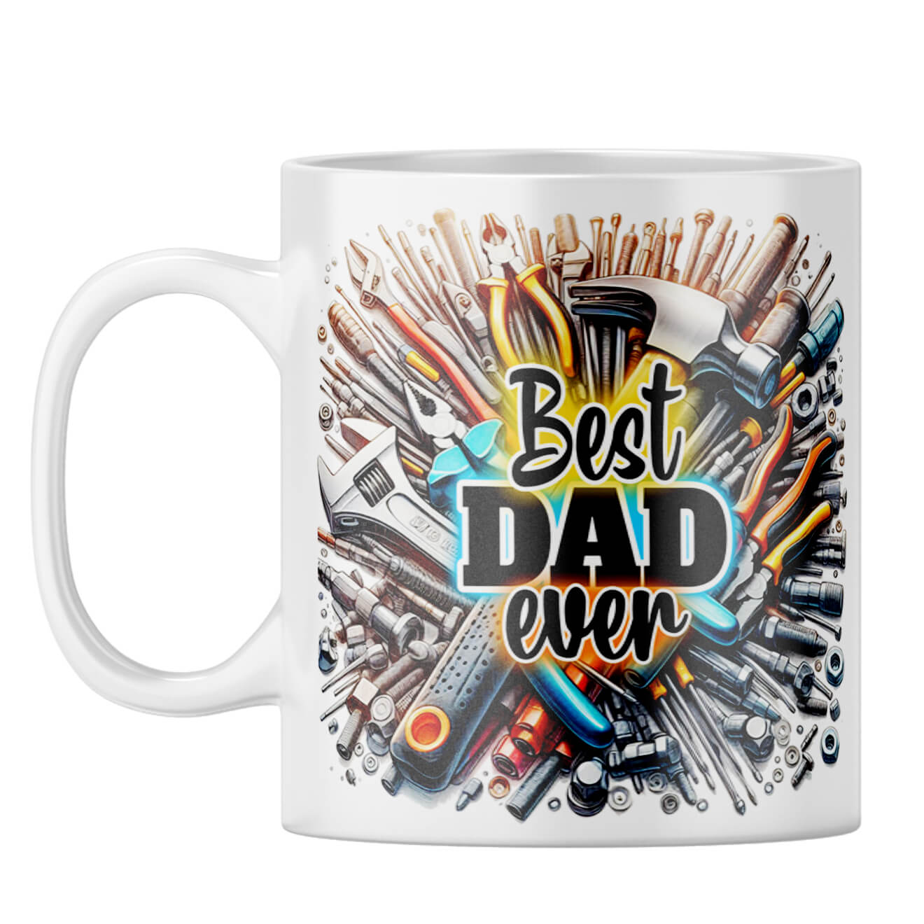Best Dad Ever Coffee Mug White