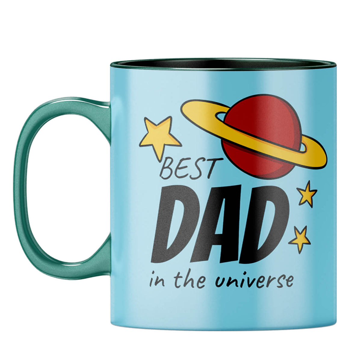 Best Gift for Daddy Coffee Mug Dark Green