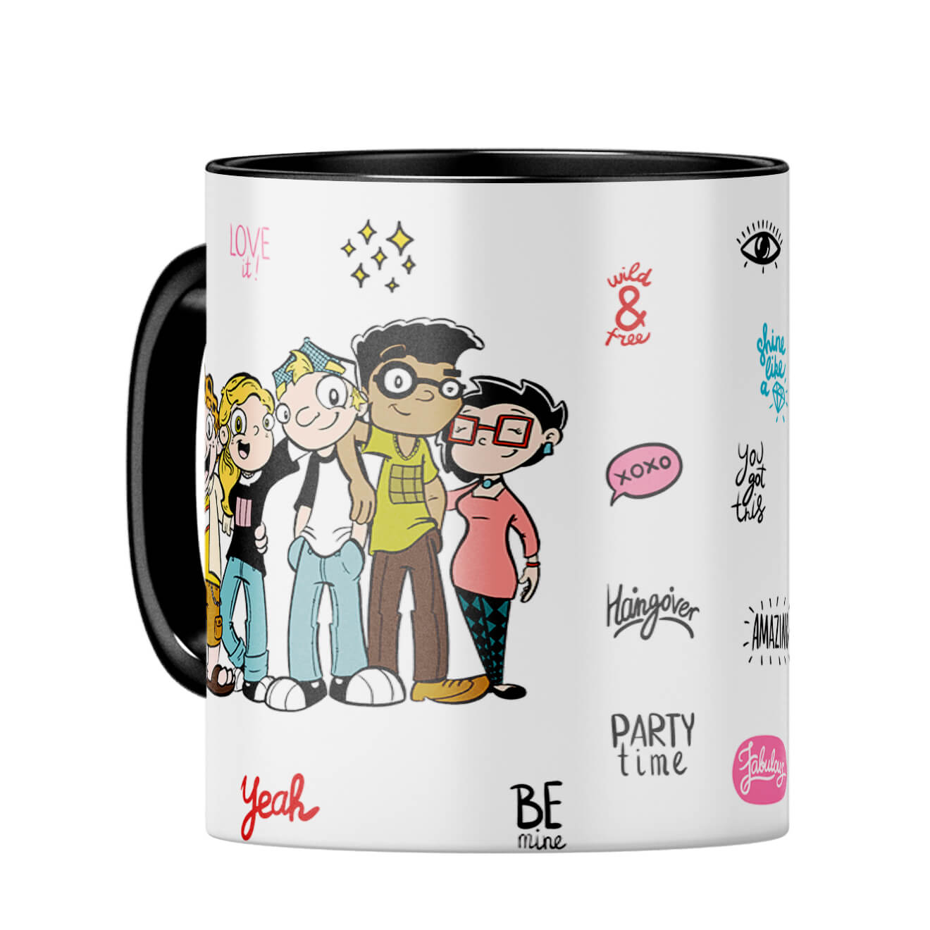 Best Gift for Friends Coffee Mug Black