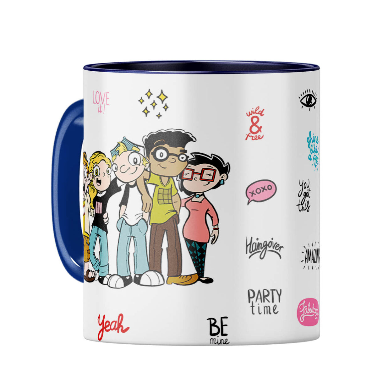 Best Gift for Friends Coffee Mug Dark Blue