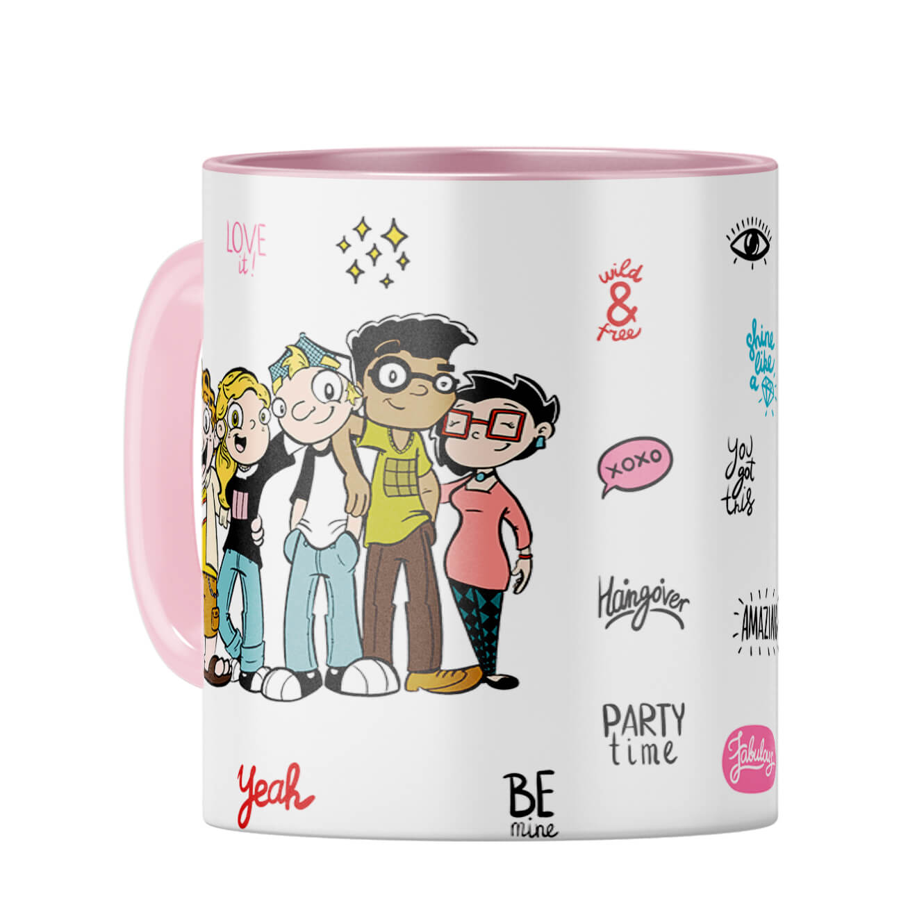 Best Gift for Friends Coffee Mug Pink