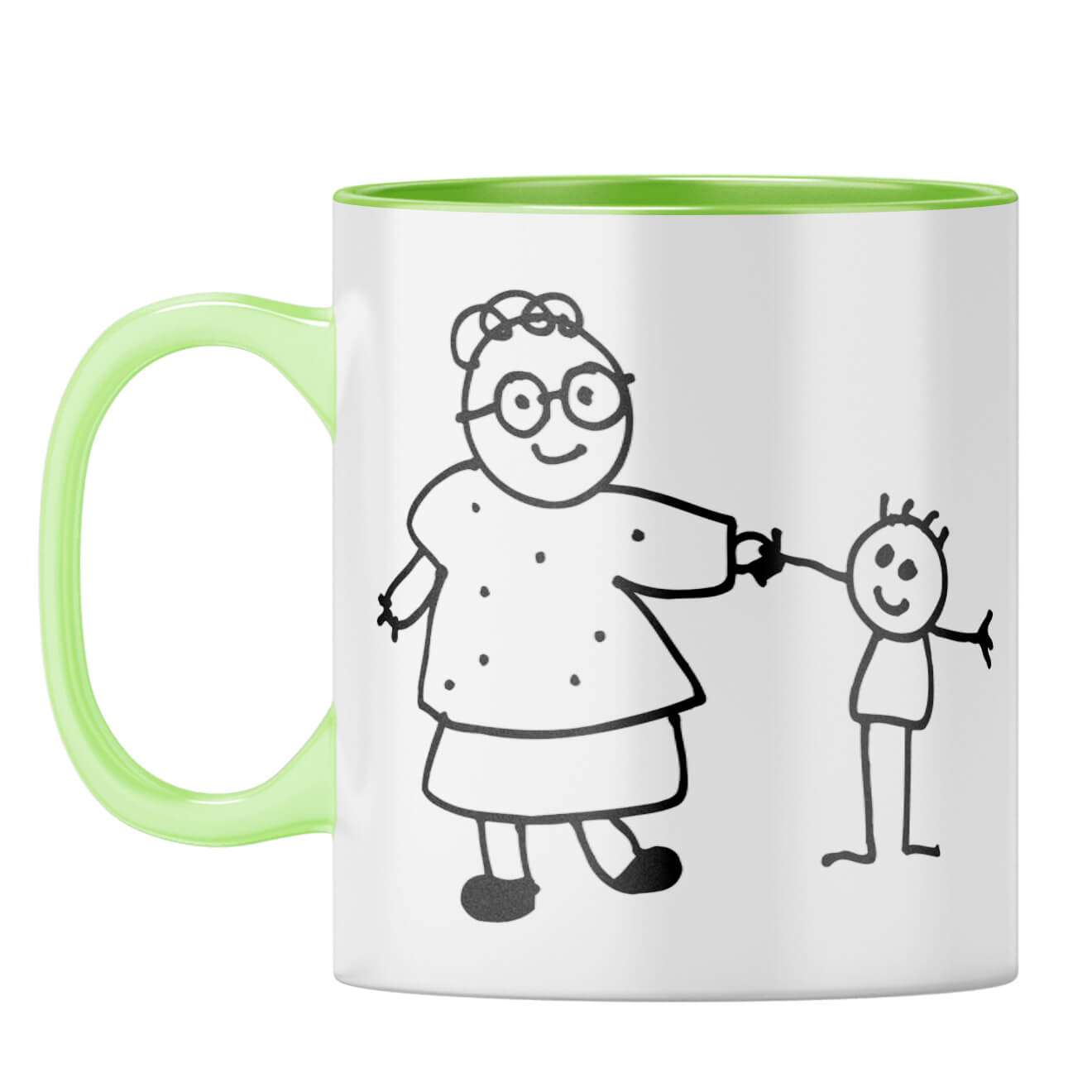 Best Gift for Mother Coffee Mug Light Green