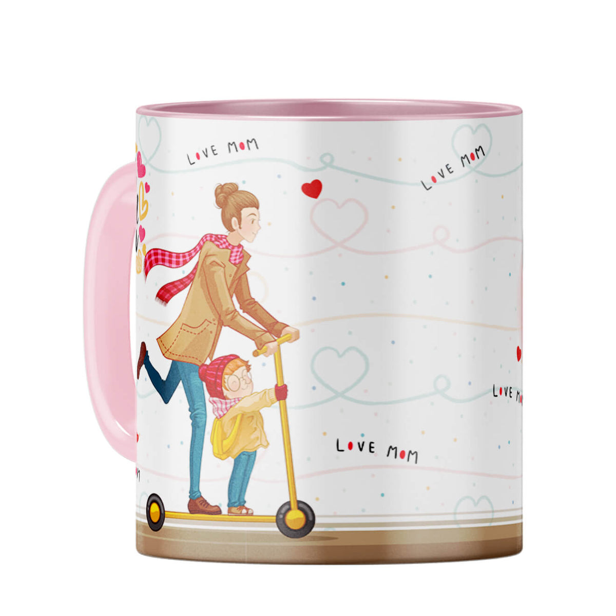 Best Mom Ever Mug Coffee Mug Pink