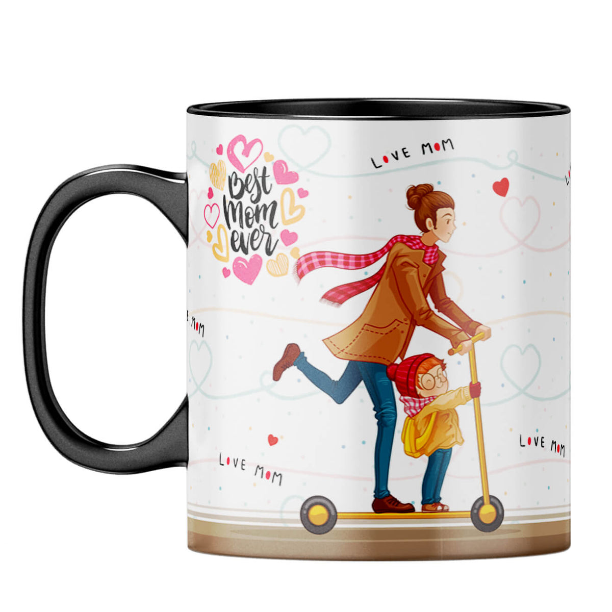 Best Mom Ever Mug Coffee MugF-Black