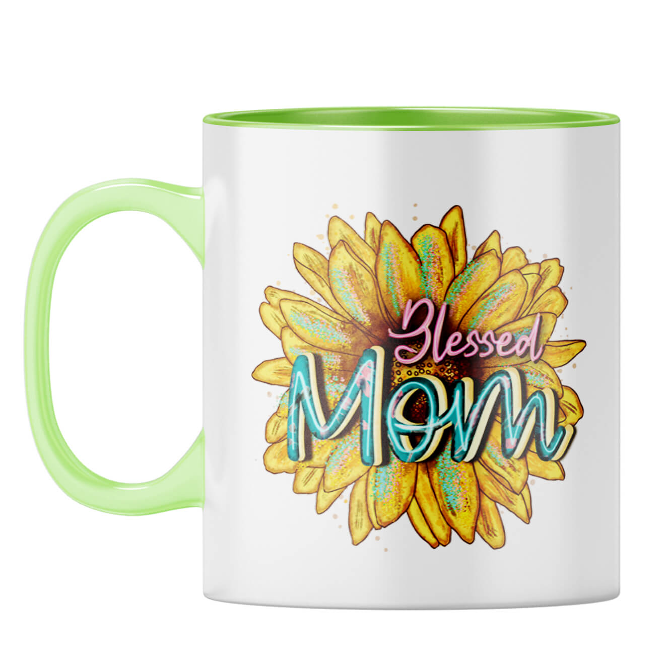 Best Mothers Day Gift For Mom Coffee Mug Light Green