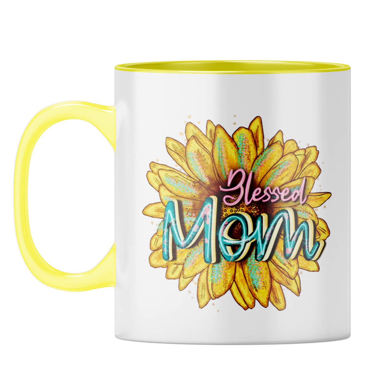 Best Mothers Day Gift For Mom Coffee Mug Yellow