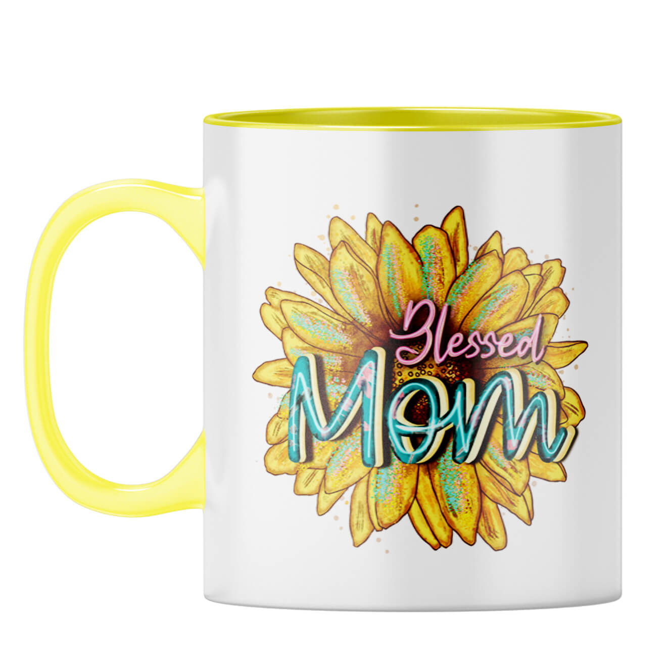 Best Mothers Day Gift For Mom Coffee Mug Yellow