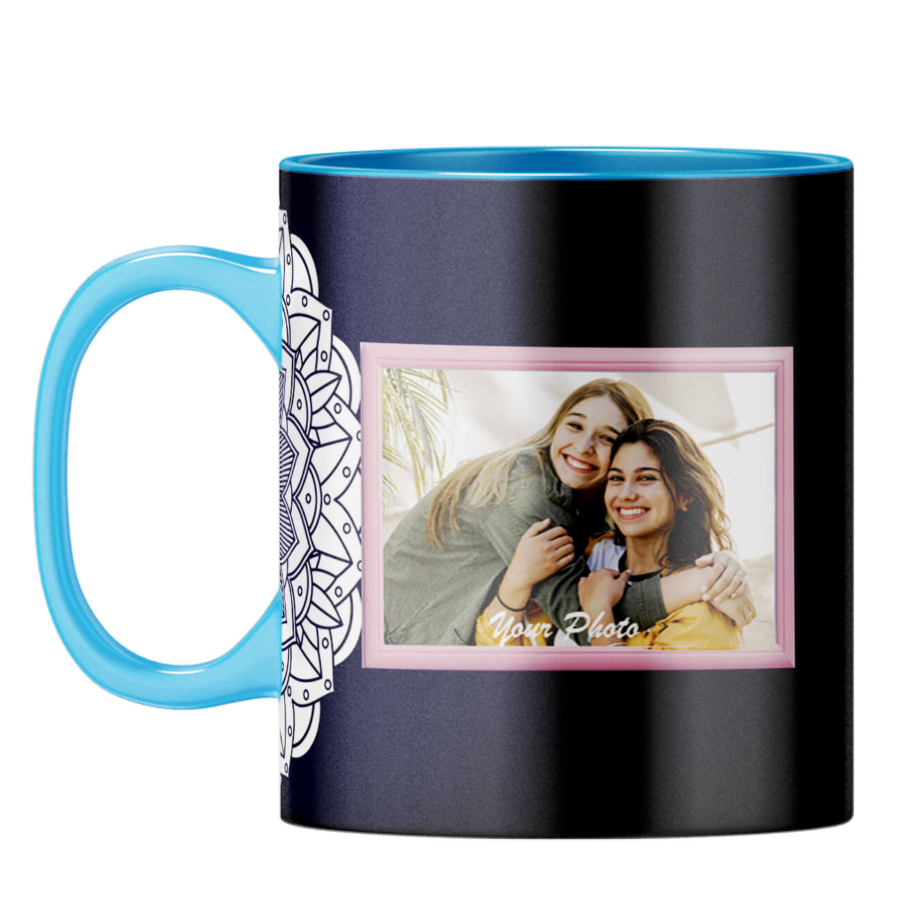 Best Sister Ever Coffee Mug Light Blue