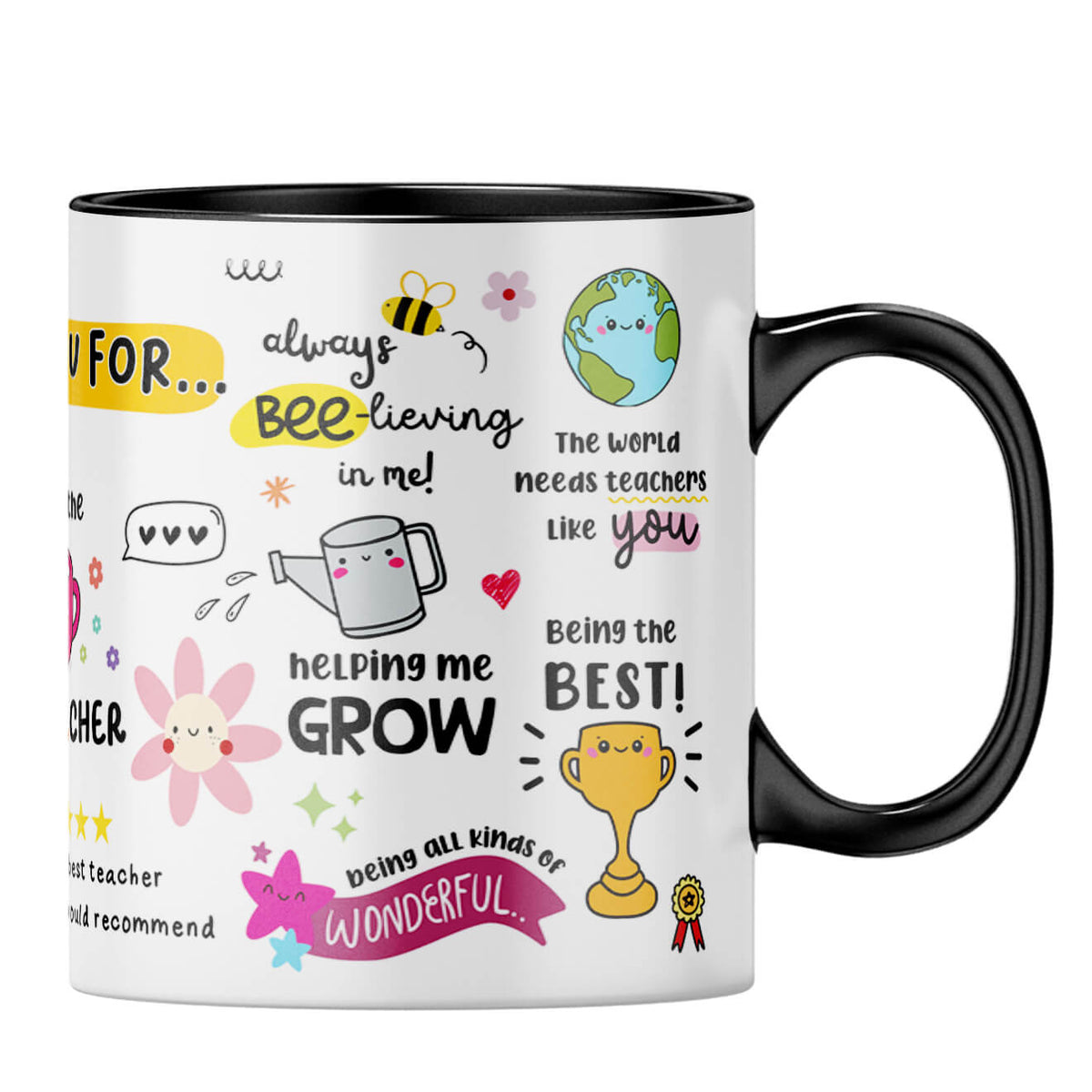 Best Teacher Coffee MugB-Black