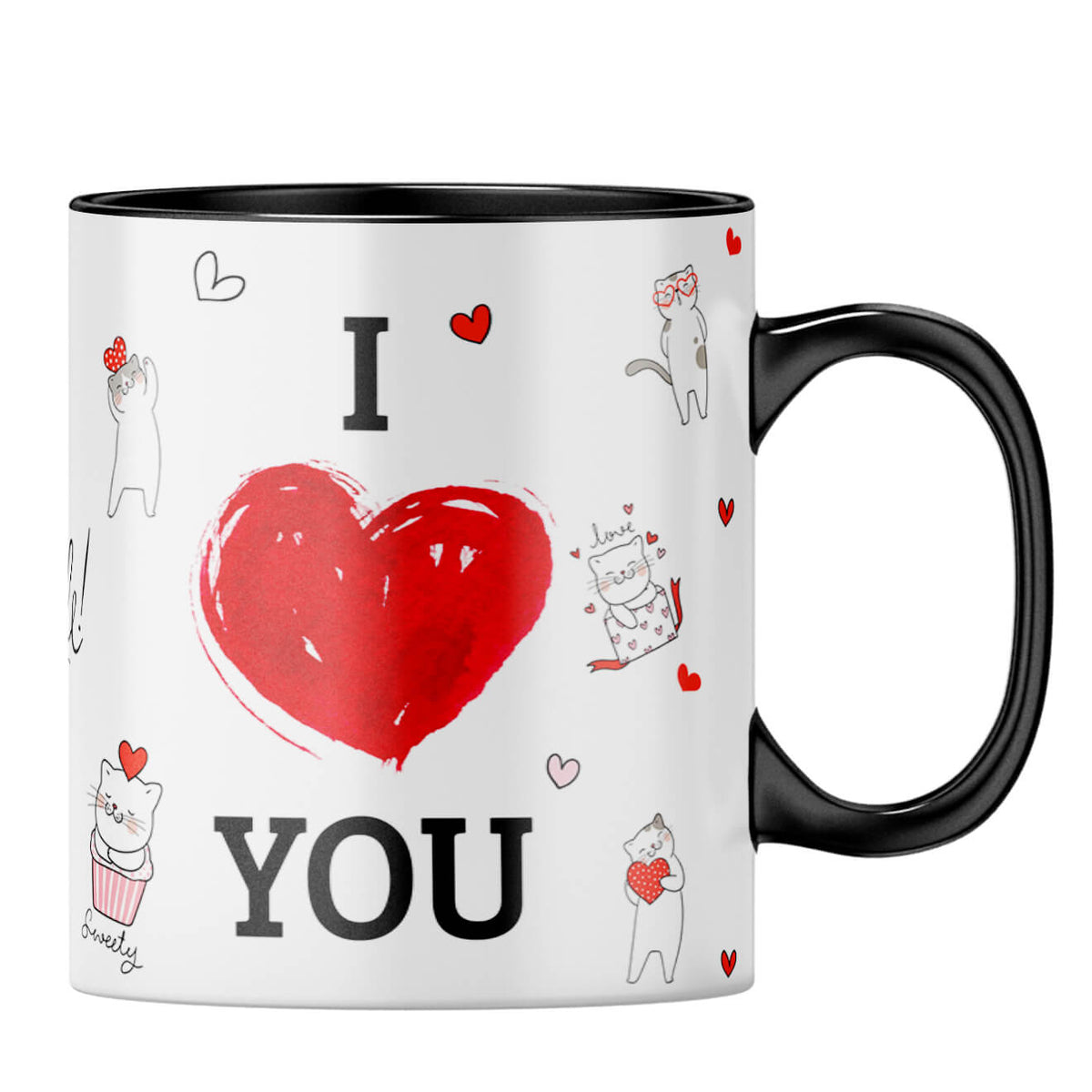 Best Valentines Day Gift Coffee MugB-Black