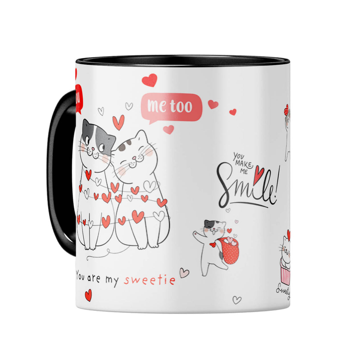 Best Valentines Day Gift Coffee MugC-Black