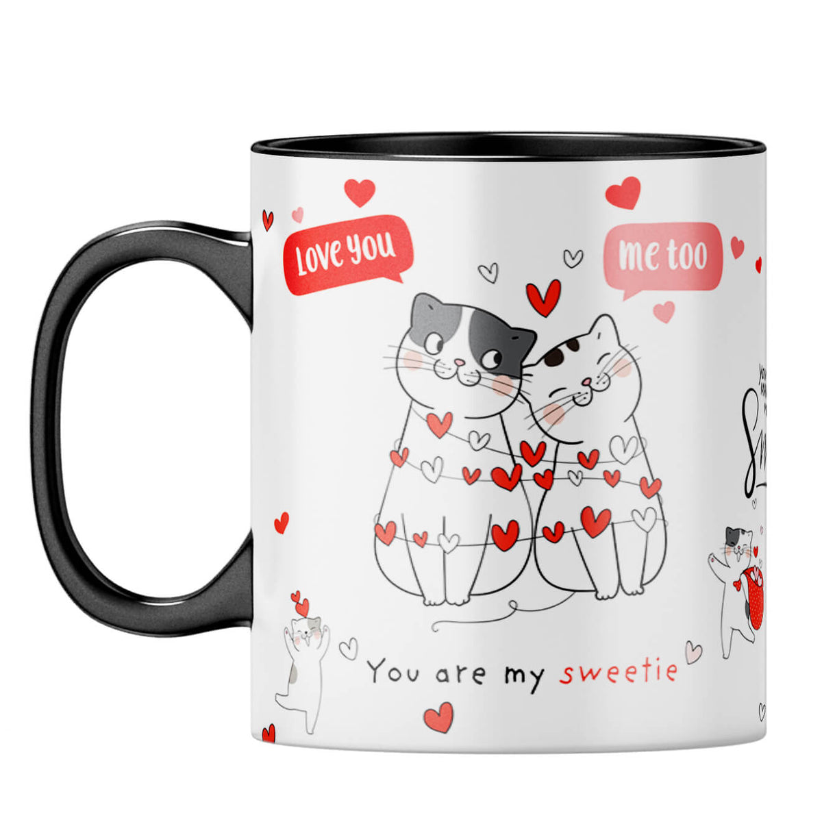Best Valentines Day Gift Coffee Mug Black