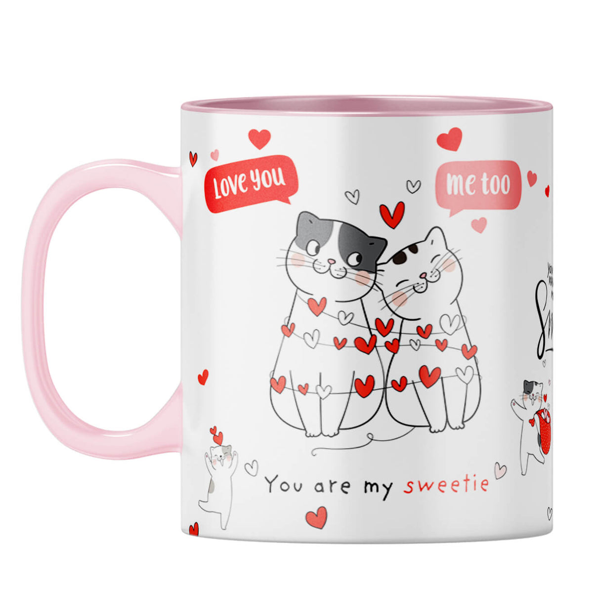 Best Valentines Day Gift Coffee Mug Pink