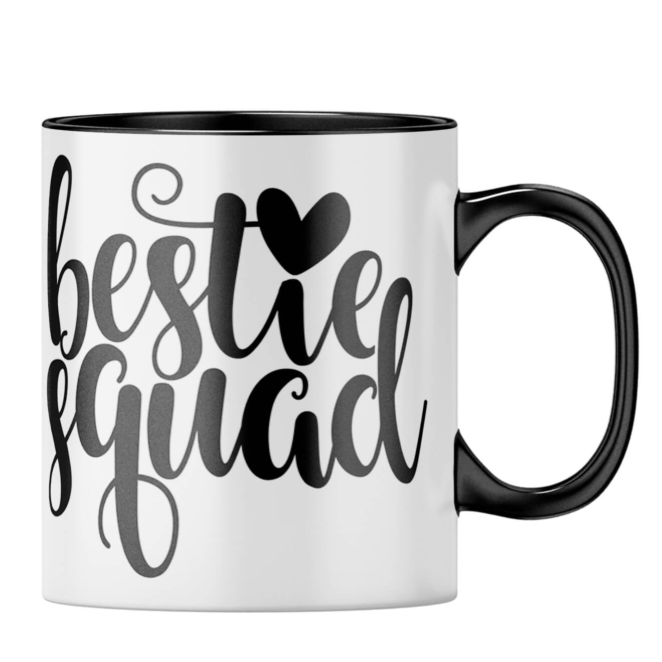Bestie Squad Coffee MugB-Black
