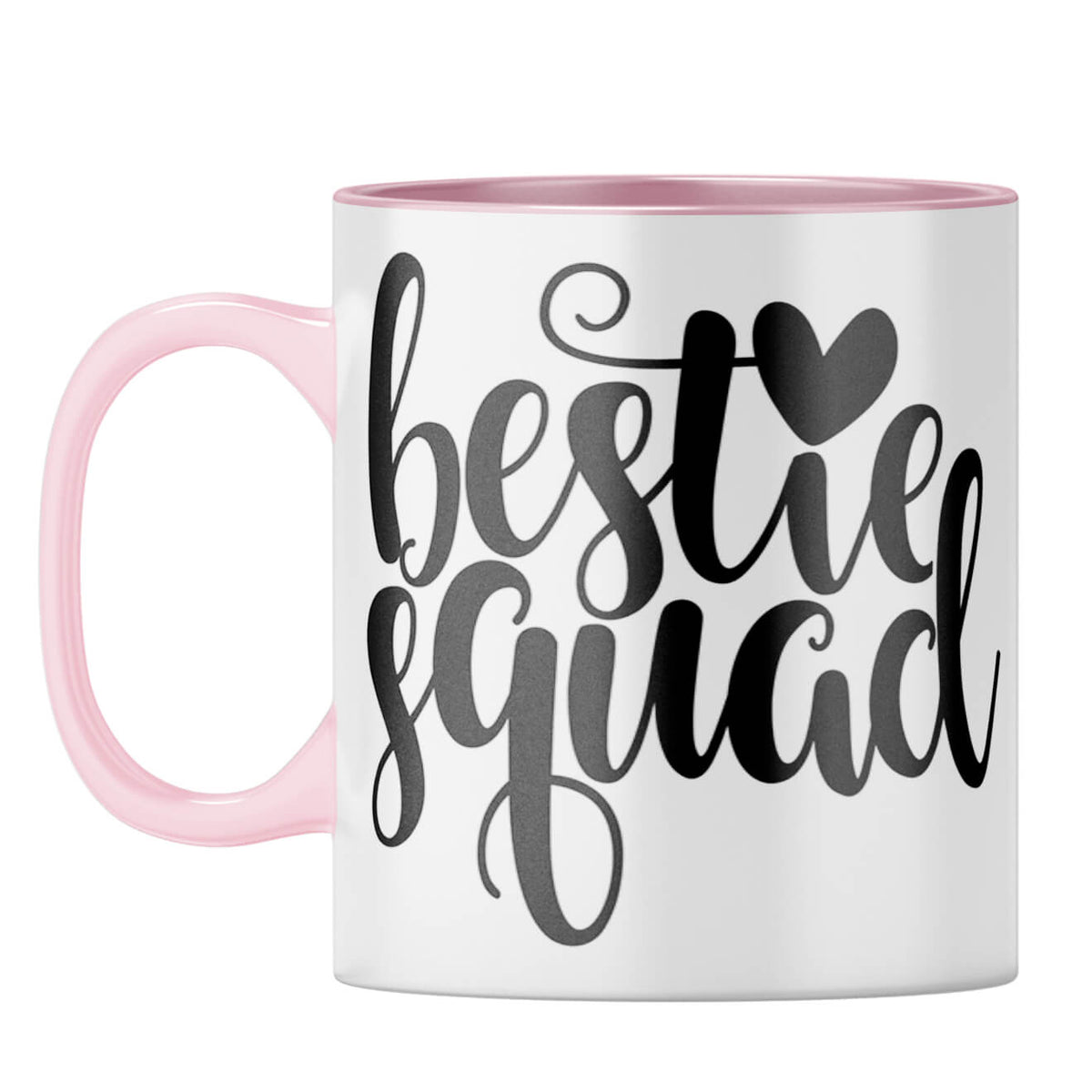 Bestie Squad Coffee Mug Pink