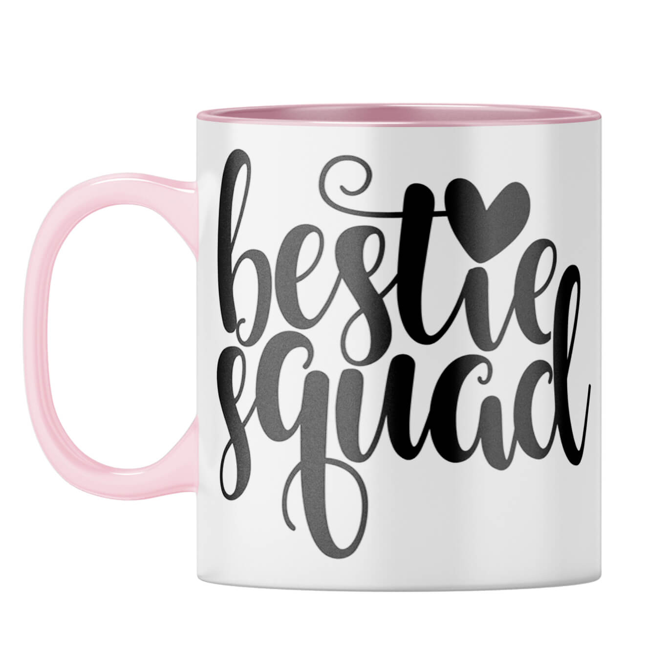 Bestie Squad Coffee Mug Pink