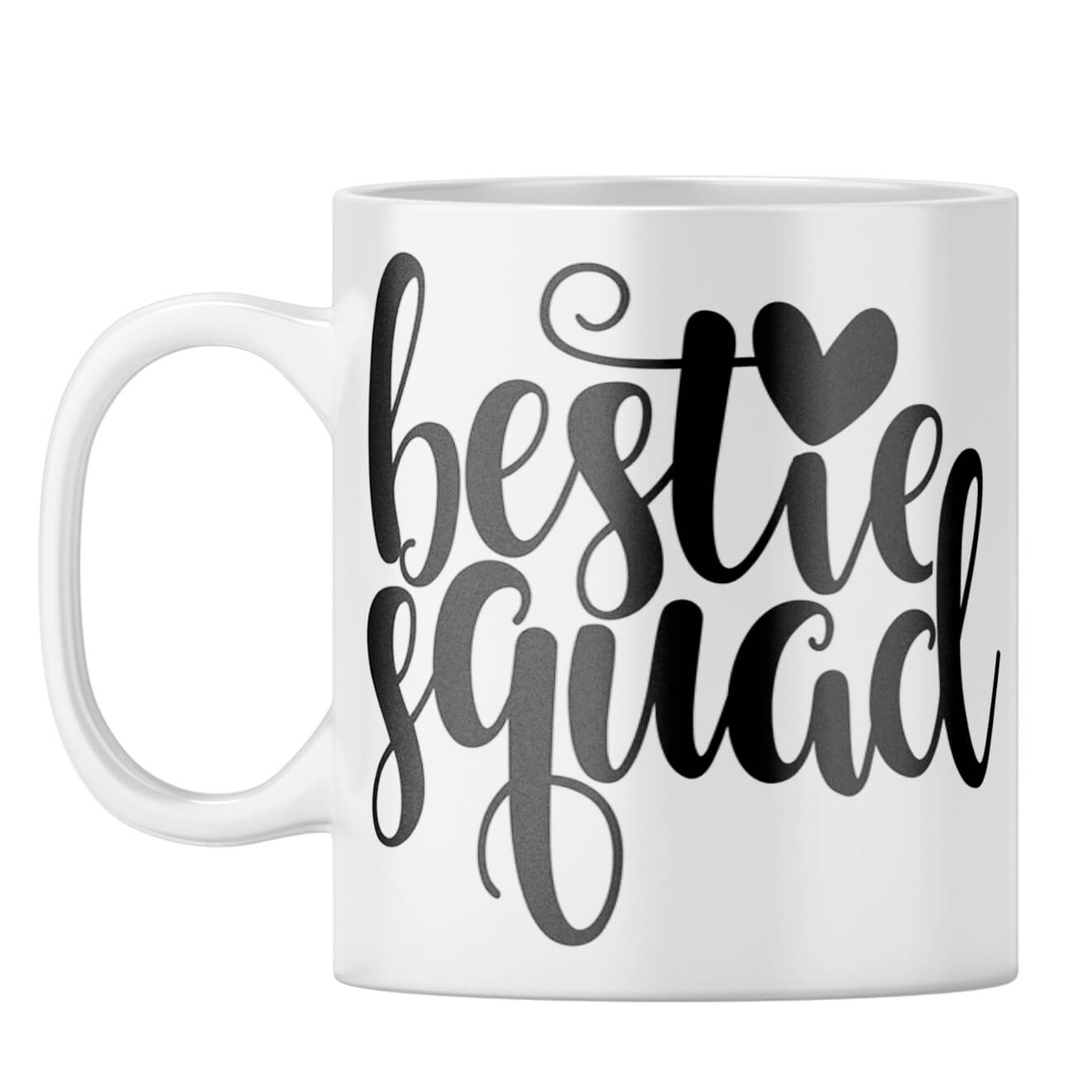 Bestie Squad Coffee Mug White