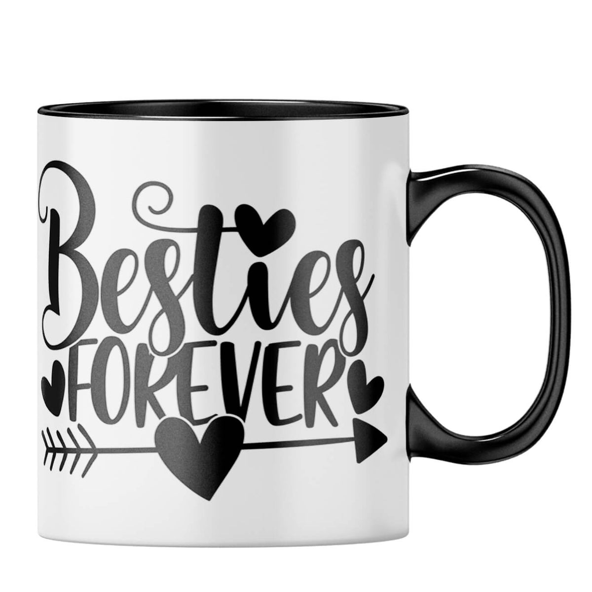 Besties Forever Coffee MugB-Black