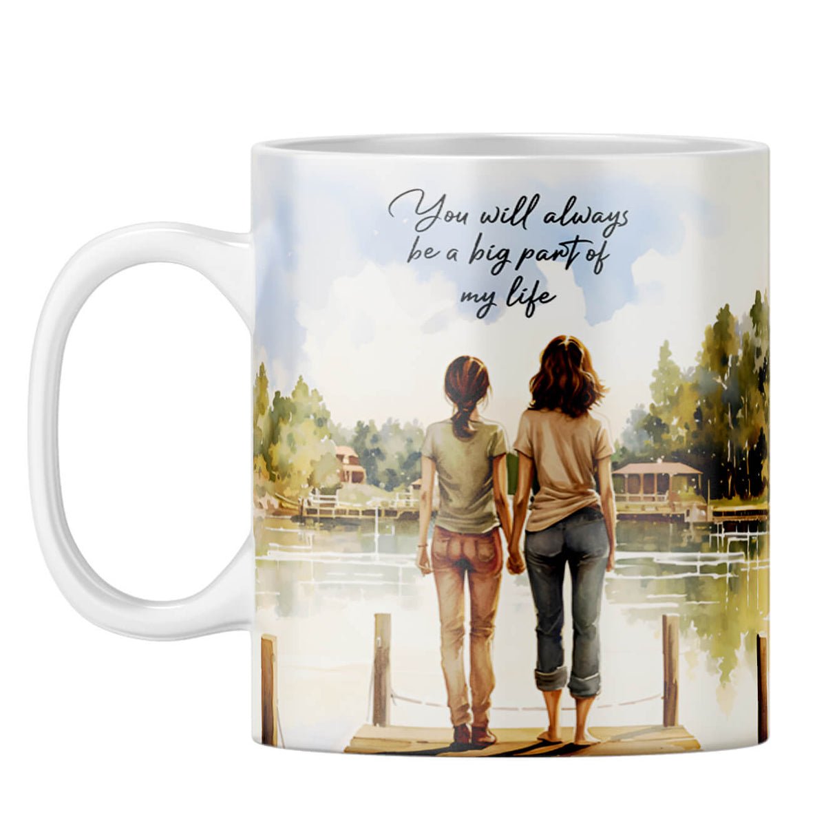 Big Part of My Life Coffee Mug White