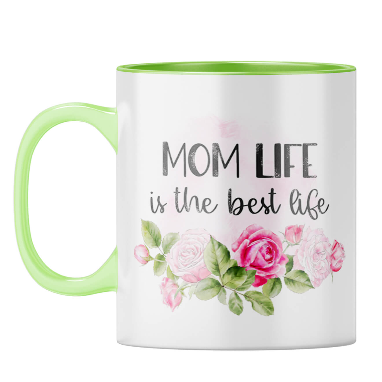 Birthday Gift For Mom From Daughter Coffee Mug Light Green