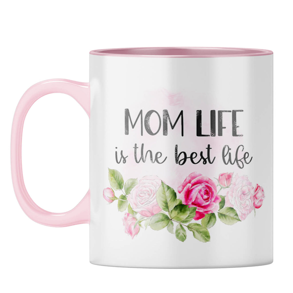 Birthday Gift For Mom From Daughter Coffee Mug Pink