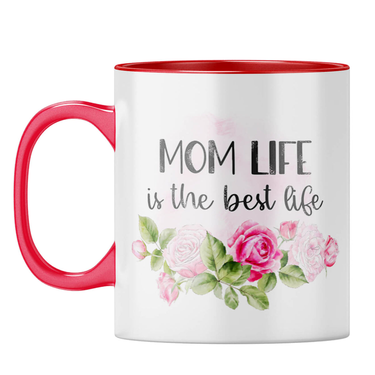Birthday Gift For Mom From Daughter Coffee Mug Red