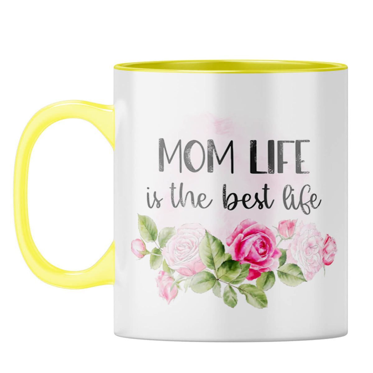 Birthday Gift For Mom From Daughter Coffee Mug Yellow